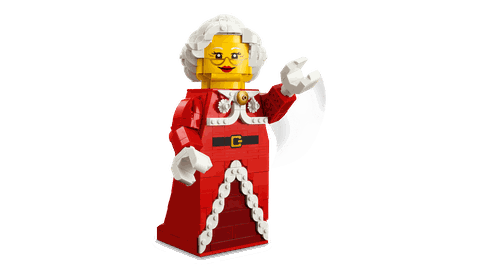Lego Up-Scaled Mrs. Claus Minifigure 40875