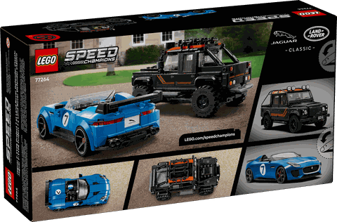LEGO Jaguar Project 7 & Land Rover Defender 77264