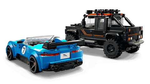 LEGO Jaguar Project 7 & Land Rover Defender 77264
