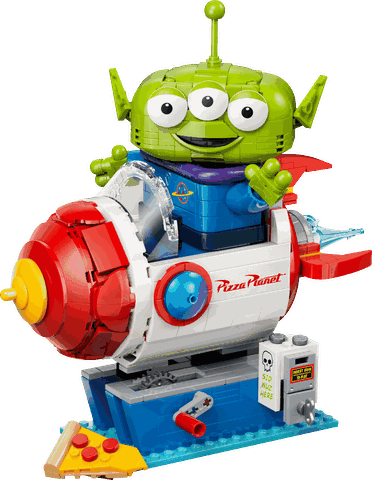 LEGO Disney Alien with Pizza Planet Rocket Ride 43307