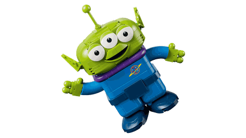 LEGO Disney Alien with Pizza Planet Rocket Ride 43307