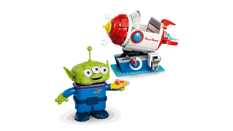LEGO Disney Alien with Pizza Planet Rocket Ride 43307