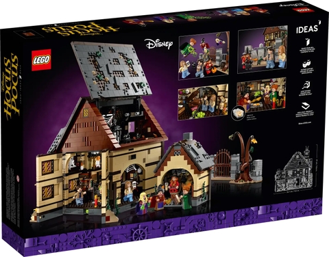 LEGO Disney Hocus Pocus: The Sanderson Sisters' Cottage 21341