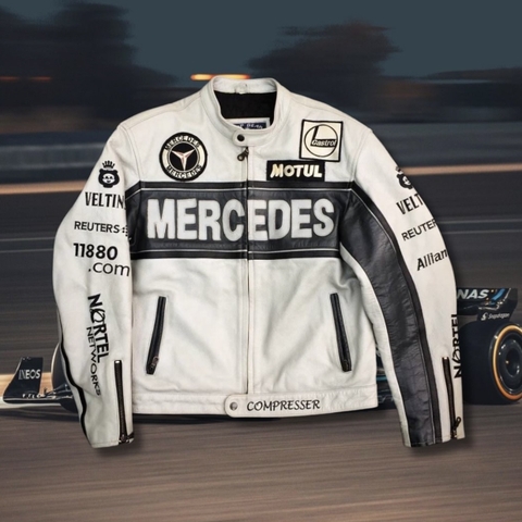 Mercedes Benz Race Jacket Leather