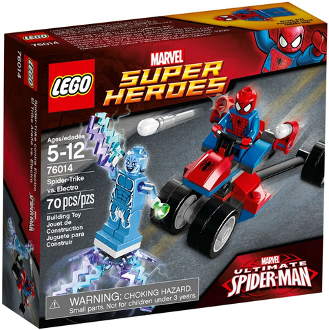 LEGO Marvel Super Heroes Ultimate Spider-Man Spider-Trike vs Electro 76014