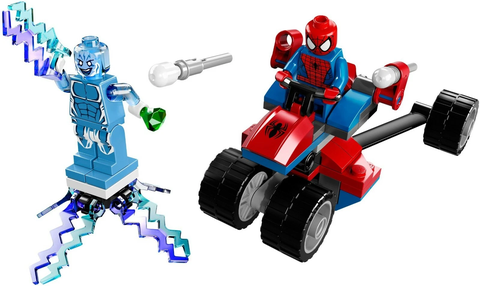 LEGO Marvel Super Heroes Ultimate Spider-Man Spider-Trike vs Electro 76014