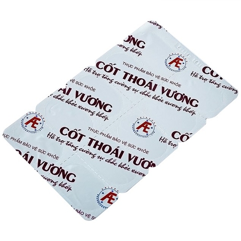 Viên uống Cốt Thoái Vương Á Âu hỗ trợ giảm triệu chứng viêm thoái hóa khớp (3 vỉ x 10 viên)