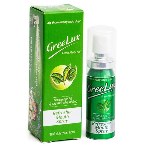 Xịt Thơm Miệng Greelux Fresh Mint Cool 12ml