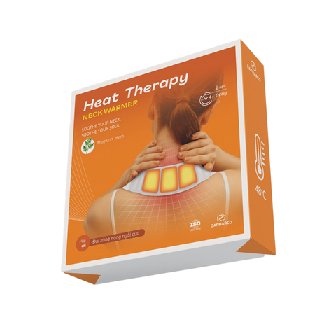 Hộp miếng dán nóng Heat Therapy Neck Warmer (Hộp 5 gói x 1 miếng)