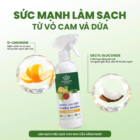Nước lau bếp thiên nhiên Orange 500ml