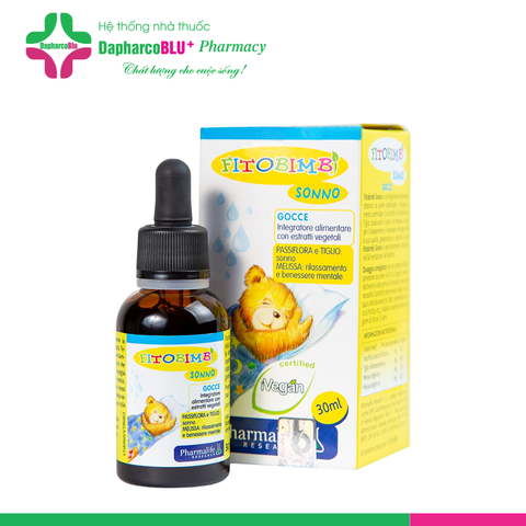 Thực phẩm bảo vệ sức khỏe Fitobimbi Sonno 30ml