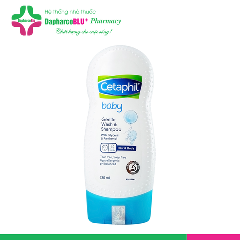 Cetaphil baby gentle wash & shampoo 230ml