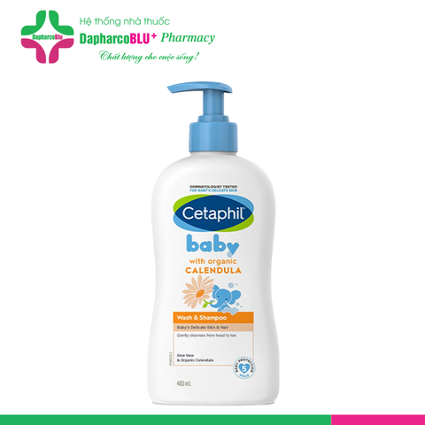 Cetaphil Baby Wash & Shampoo Calendula 400ml