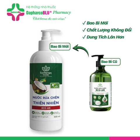 Nước Rửa Chén Eco An 485ml/500ml
