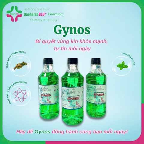 Dung dịch vệ sinh phụ nữ Gynos 500ml