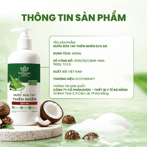 Nước rửa tay Eco An 430ml