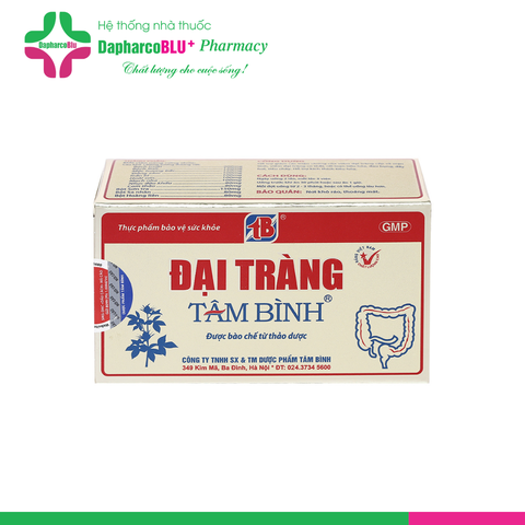 ĐẠI TRÀNG TÂM BÌNH [Hộp 60 viên] Hỗ trợ giảm viêm đại tràng