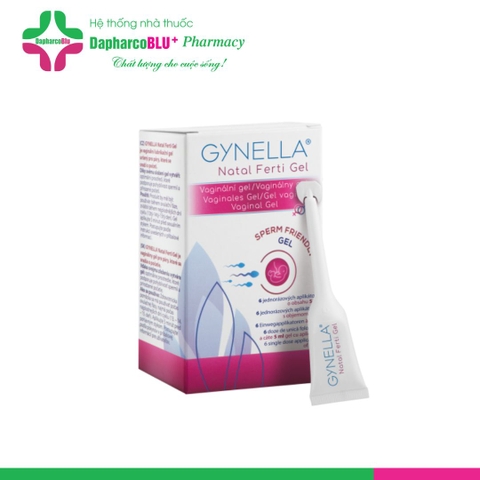 GYNELLA Natal Ferti Gel Tạo môi trường hỗ trợ thụ thai [Hộp 6 tube]