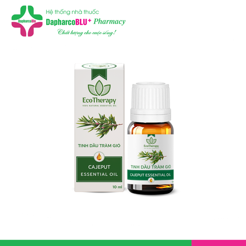 Tinh dầu TRÀM GIÓ cao cấp EcoTherapy [Lọ 10ml] xông phòng, khử mùi, lọc không khí