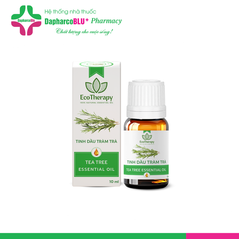 Tinh dầu TRÀM TRÀ cao cấp EcoTherapy [Lọ 10ml] xông phòng, khử mùi, lọc không khí