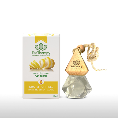 Tinh dầu treo Cao cấp EcoTherapy thảo mộc thiên nhiên [Lọ 8ml] - khử mùi, kháng khuẩn, chống say xe