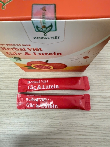 Thực Phẩm Bổ Sung Herbal Việt Gấc và Lutein