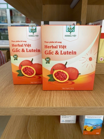 Thực Phẩm Bổ Sung Herbal Việt Gấc và Lutein