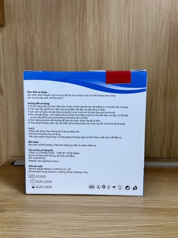 Hộp Rút Băng Cá Nhân 500 Miếng/Hộp - Băng Keo Cá Nhân Y Tế ϕ 25mm