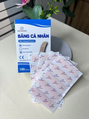 Băng Cá Nhân 72x19mm - Băng Keo Cá Nhân Dapharco