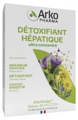 Thải độc gan arkopharma 20 ngày