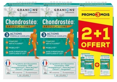 Bổ khớp Chondrosteo 90 viên và gel giảm đau 100ml