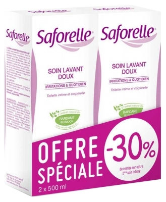 Gel tắm và vệ sinh vùng kín saforelle 250ml, 500ml
