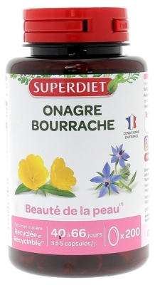 Tinh dầu hoa anh thảo lưu ly superdiet 200 viên