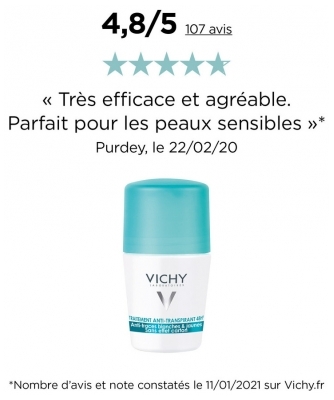 Lăn nách vichy xanh 50ml dành cho da nhạy cảm