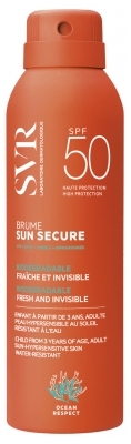 Xịt chống nắng SVR dạng sương 200ml 𝐒𝐏𝐅𝟓𝟎+
