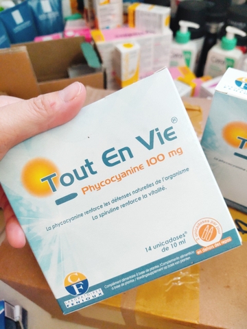 Tảo tươi tout en vie dạng nước 14 ống