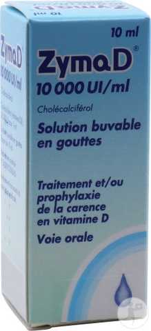 Vitamin D3 Zymad dành cho bé từ sơ sinh
