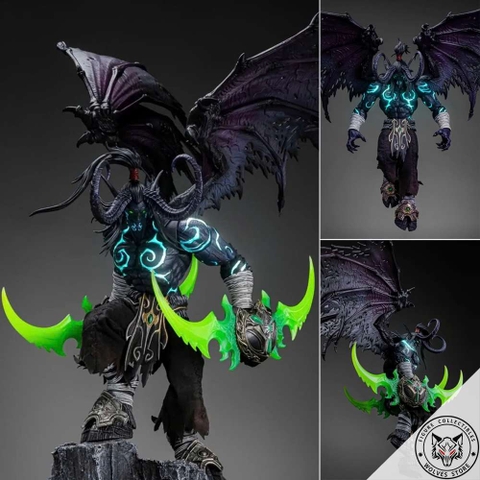 Hero Toys: Illidan Stormrage - Demon Hunter black ver. (World of Warcraft)