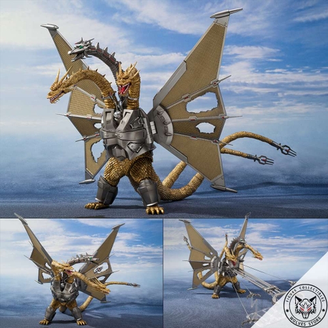 S.H.MonsterArts: Mecha King Ghidorah (Shinjuku Decisive Battle Special set)