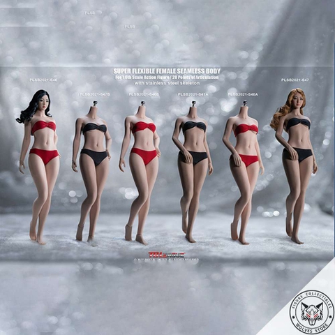 TBLeague: Super-Flexible Female Seamless 1/6 Scale (S46 and S47)