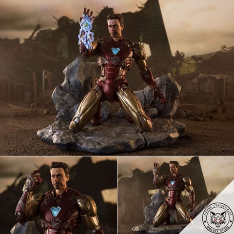 S.H.Figuarts: Ironman Mk85 (Battle Damaged) - I am Ironman