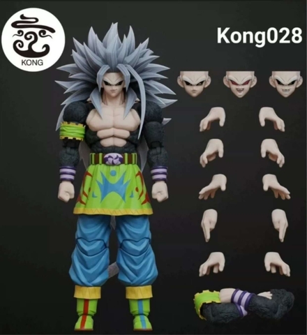 Kong Studio: Songoku SSJ5 (black) (Kong 028)