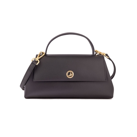 Túi xách da cao cấp Italia Premium Leather - Màu Đen