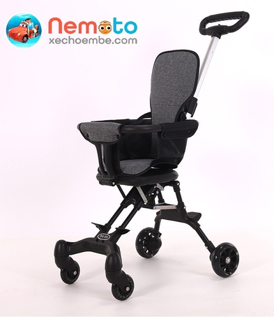 XE ĐẨY DU LỊCH GHẾ NỆM - GẤP GỌN CHO BÉ XD918
