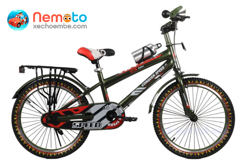 XĐ BÉ TRAI 4-10 TUỔI CONQUER SPEED NAM NIỀNG NHÔM (CONQ-NAM)