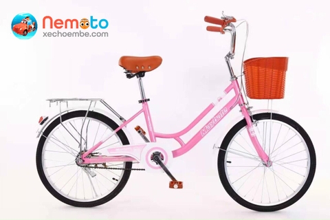 XE ĐẠP 20 INCH BÉ GÁI MAYBATE CAO CẤP/MB-20-NU