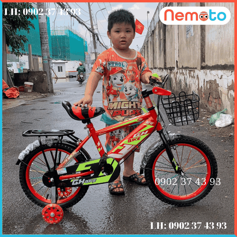 Xe Đạp Trẻ Em Năng Động Giá Rẻ Size 16inch - Mã MT-16