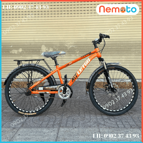 Xe Đạp Nam Địa Hình Thời Trang Có Phuột/Thắng Đĩa Size 24inch - Mã LETGO
