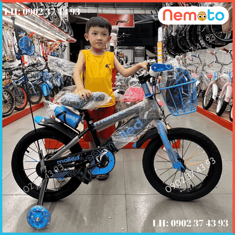 Xe Đạp Nam Thể Thao Địa Hình Tặng Nón BH + Lá Cờ Size 20inch - Mã Mai-Co