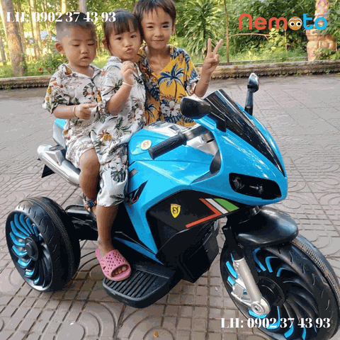 XE MÔ TÔ ĐIỆN TẢI TRỌNG LỚN CHO BÉ